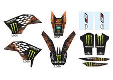 kit grafiche adesivi monster