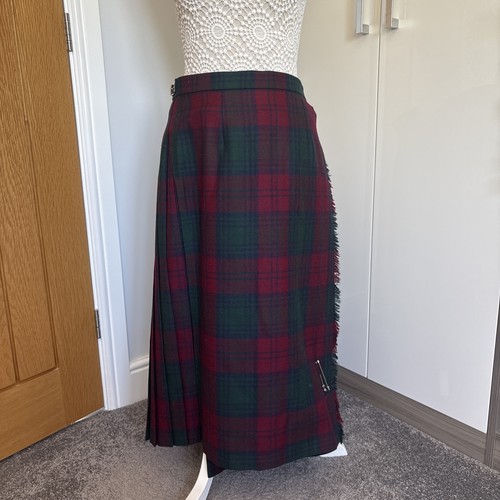 Gonna kilt midi plissettata
