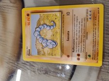 Carta Pokemon Prima Serie Onix