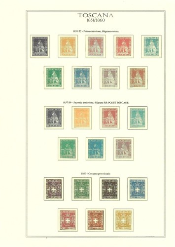 Fogli per francobolli con - fogli,