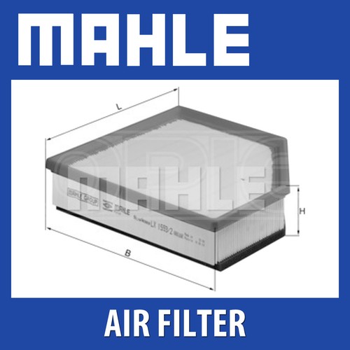 Filtro aria mahle lx1593 - filtro, lx1593/2