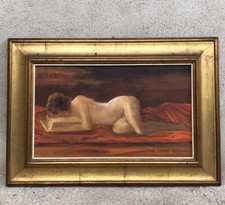 Quadro vintage -Nudo Artistico-dipinto a olio