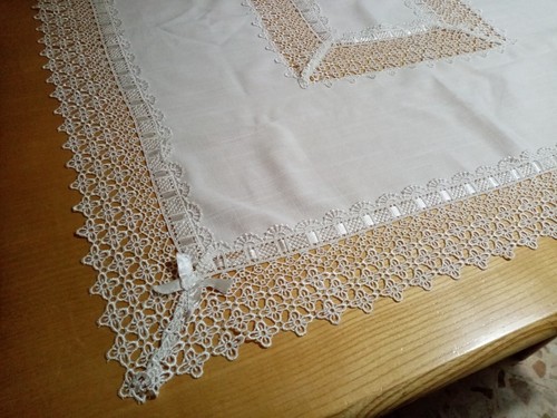Tovaglia drappo lino - tovaglia,