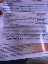 zattera di salvataggio entro le 12 mglia (luglio 2021) da 4 posti da revisionare