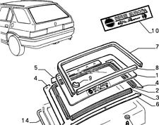 ORIGINALE 60505128 PROFILO INTERNO INFERIORE LUNOTTO ALFA 33 907 MK2 SW