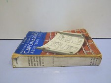 MANUALE COMPLETO DEL CAPOMASTRO ASSISTENTE EDILE  Giuseppe Astrua Hoepli 1956