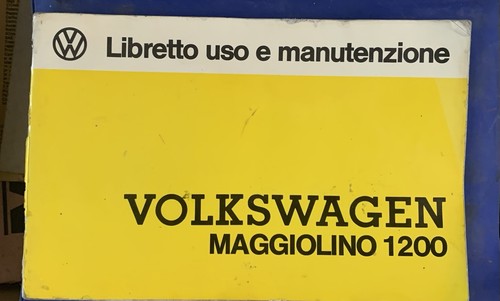 Libretto uso manutenzione - libretto,