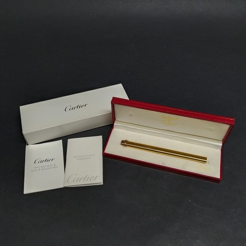 Penna biro cartier placata oro - biro,