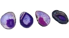 Fetta agata viola  minerali