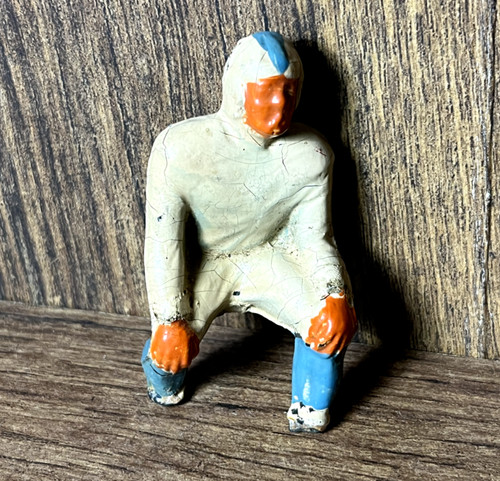 Figurina calciatore gomma - figurina, in