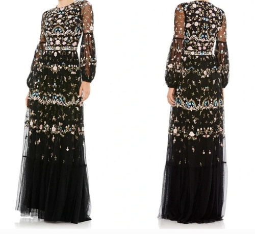 Abito mac duggal taglia - taglia, 18