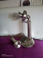 telefono vintage Anni 20  a Candela con tastiera Funzionante