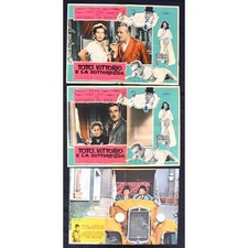 fotobuste TOTO' VITTORIO DE SICA E LA DOTTORESSA abbe lane totò F160