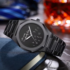 Orologio uomo slogan casual - orologio,
