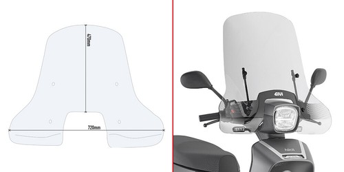 Givi parabrezza specifico - givi,