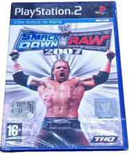 SMACKDOWN VS RAW 2007 - WWE WRESTLING per PS2 - Sony PlayStation 2 - Nuovo