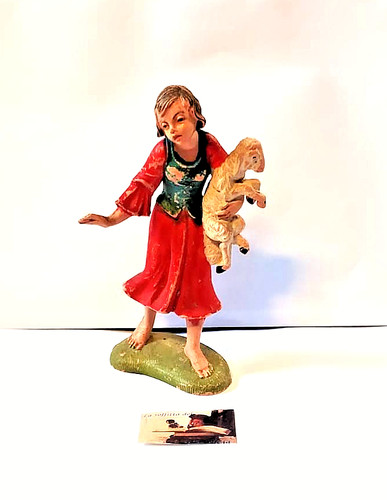 Pastore statuina presepe - pastore,