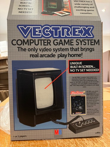 Vectrex scatola console vuota - scatola,