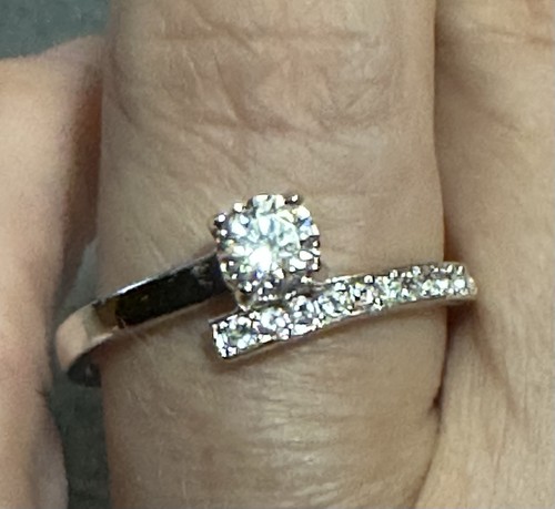 Swarovski anello solitario - anello,