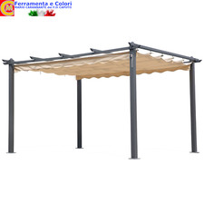 Pergola In Alluminio Con Telo