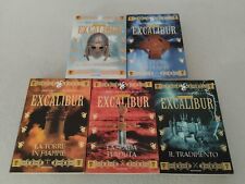 IL ROMANZO DI EXCALIBUR completa 5 libri / Bernard Cornwell 1° edizioni!