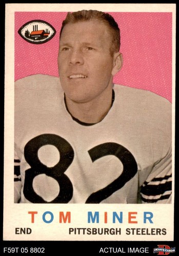 1959 topps tom miner - #52,