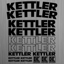 Kettler adesivi sticker bici - kettler,