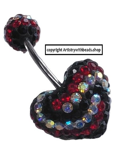 Anello pancia cristallo strass - anello,