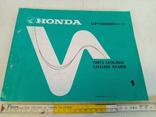 catalogo ricambi parts catalogue originale n1 1985 Honda VF 1000 R e f g