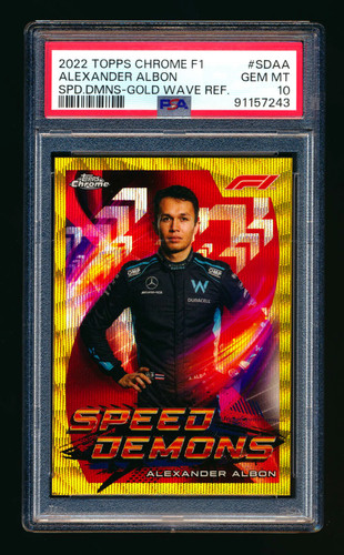 2022 topps chrome speed - 2022, f1