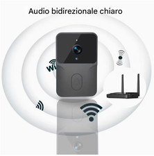 Videocitofono con telecamera CITOFONO WIFI CON SUONERIA CAMPANELLO SENZA FILI