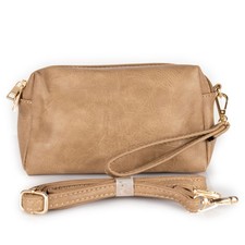 Borsetta tracolla fango donna da passeggio pochette piccola borsa ragazza kaki