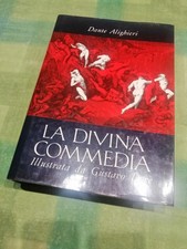 Libro Divina Commedia 1986 di Dante illustrata da Gustave Dore' rilegata...