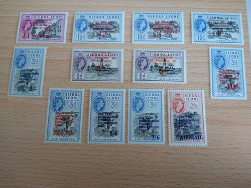 1963 sierra leone valori - 1963,