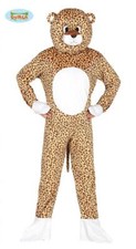 Costume mascotte da leopardo