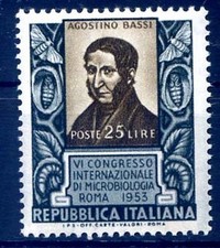 Italia 1953 microbiologia - italia,