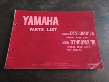 Yamaha DT250MX DT400MX 3A6 3A7
