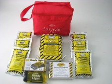 72 ore Kit Sopravvivenza Emergenza - Economia 1 Persona KT3SP Mayday Food Bar,Acqua,