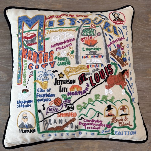 Cuscino ricamato catstudio - cuscino,