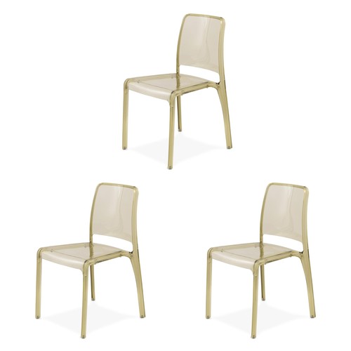 Sedia andromeda policarbonato - sedia,