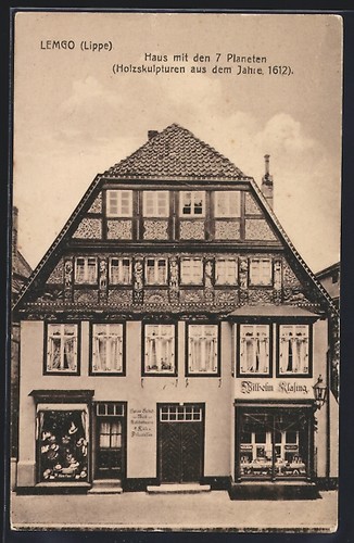 Cartolina lemgo casa con 7 - casa,