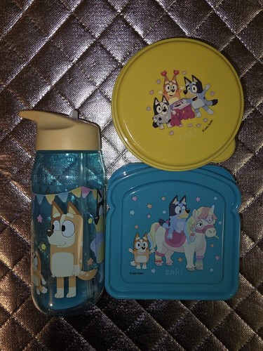 Zak bluey bottiglia porta - bluey,