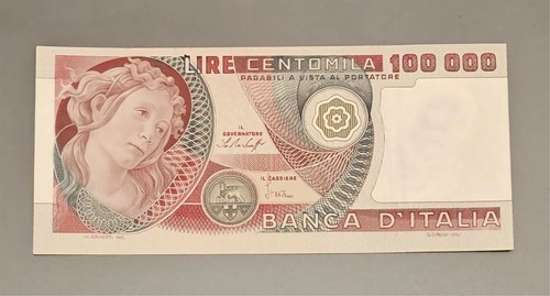 100000 lire botticelli - lire,
