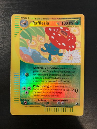 Carte pokémon rafflesia - pokémon, :