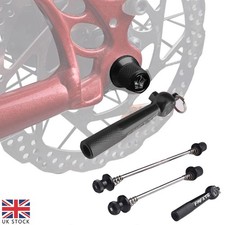 Kit spiedini antifurto sicurezza bici strada bloccaggio ruota mtb sgancio rapido