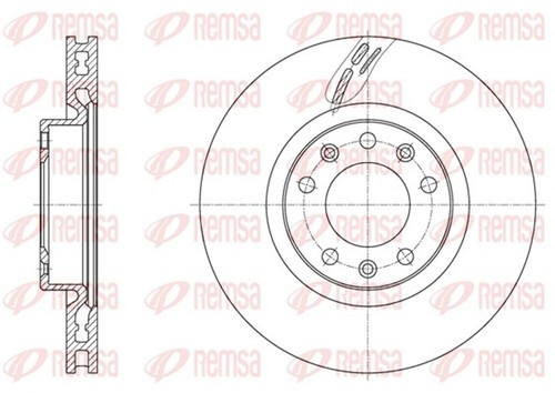 Dischi freno remsa 61583 - 2,