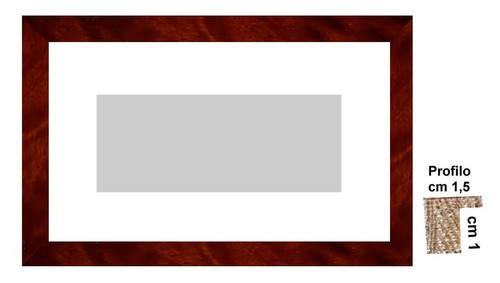Cornice legno radica opaca - legno,