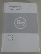 Manuale Dell'Operatore Toyota Carrello Elevatore SWE100 / SWE120 / SWE140