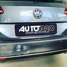 Copri targa auto in tessuto