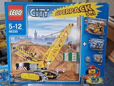 Lego City Superpack Cantiere 66330 7632 7746 7990 5620 8401 NUOVO & IMBALLO ORIGINALE! Rarità!
